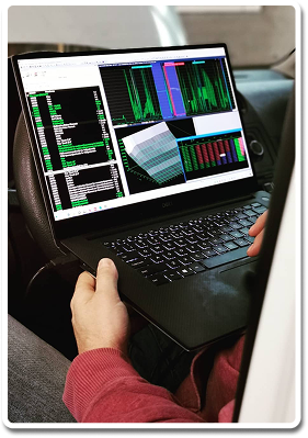 expert doing ecu tuning